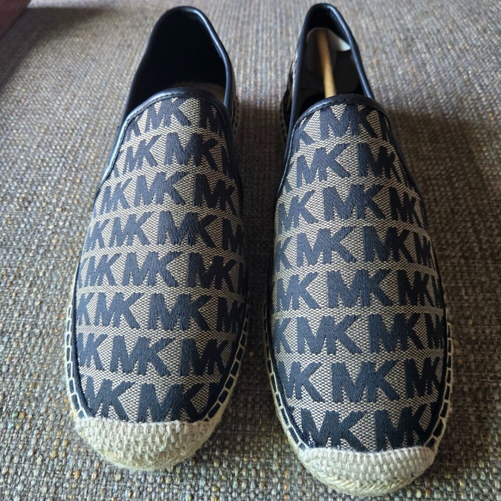 NWOT Michael Kors Kendrick Slip-on Black 9.5M Loafers
